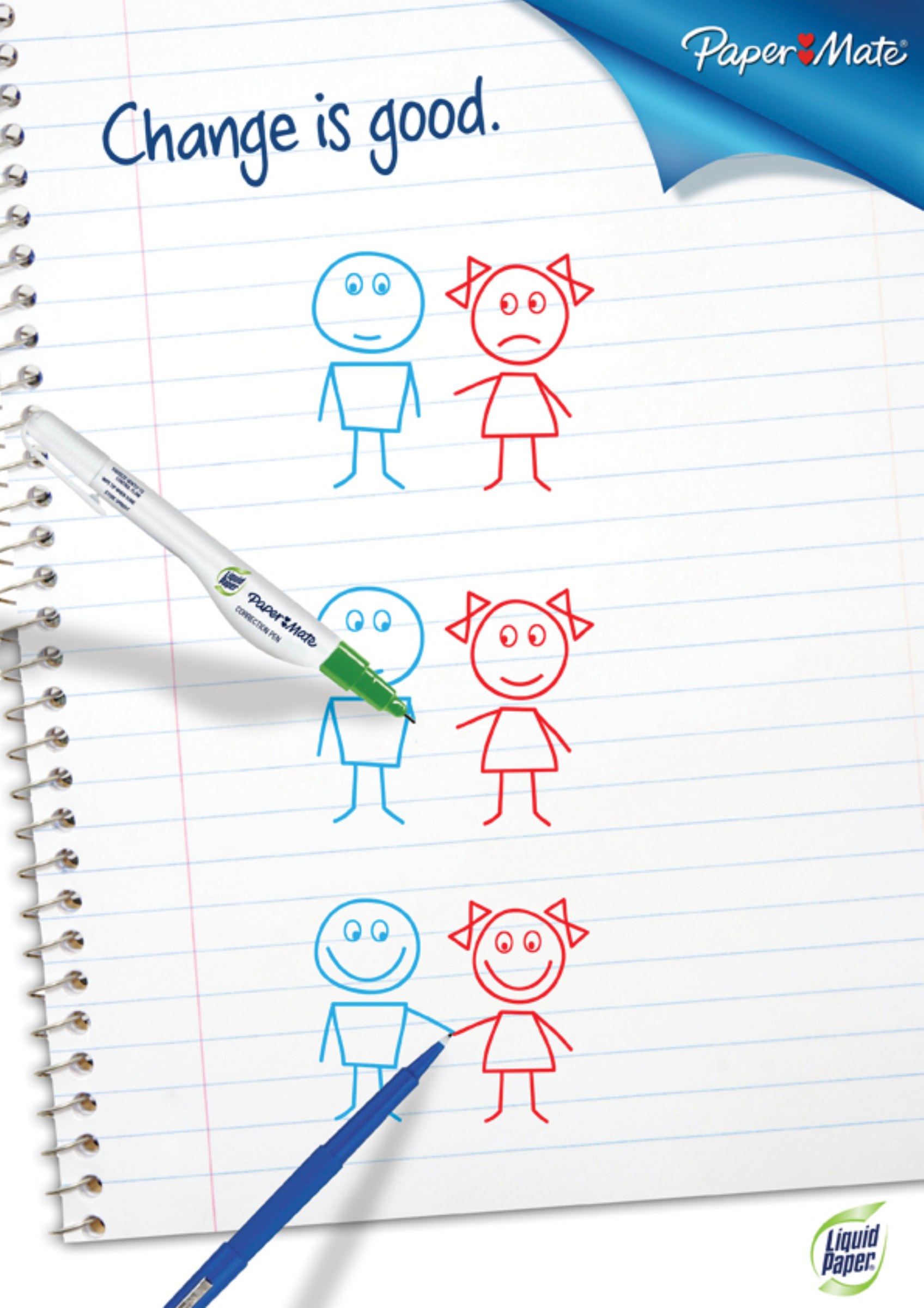 Paper Mate — A playful voice for everyday creativity.